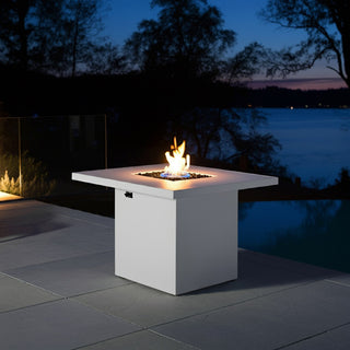 Quad Top Fire Dining Table