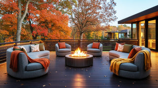 Spline Round Fire Table