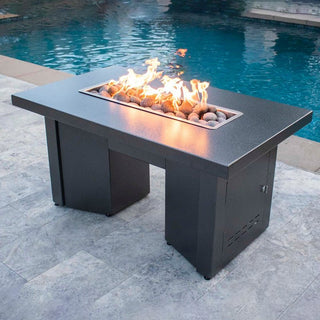 Alameda Rectangle Fire Table - Powder Coated Steel - Modofire