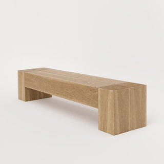 Alpine Concrete Bench (Woodform Collection) - Modofire