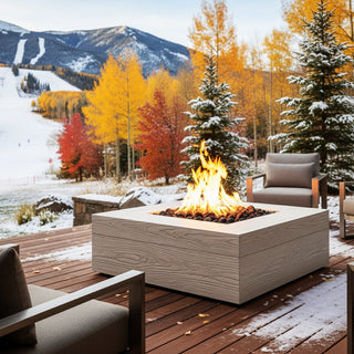 Aspen Square Fire Pit Table - Modofire