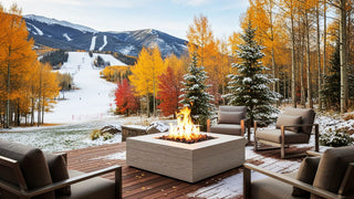Aspen Square Fire Pit Table - Modofire