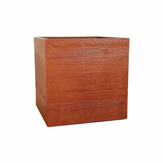 Aspen Square Planter / Water Box - Wood Grain Concrete (GFRC) - Modofire