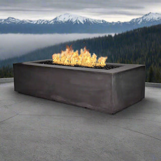 Aura Rectangle Fire Table - Concrete (GFRC) - Modofire