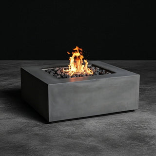 Aura Square Fire Table - Concrete (GFRC) - Modofire