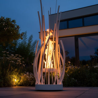 Aurelia Spire Fire Sculpture - Modofire