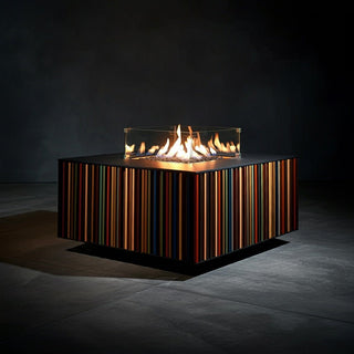 Autumn Cascade Square Fire Pit - modofire🔥