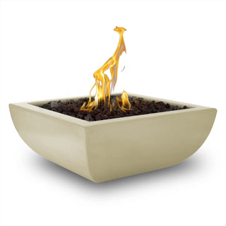 Avalon Square Fire Bowl - Concrete (GFRC) - Modofire