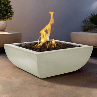 Avalon Square Fire Bowl - Concrete (GFRC) - Modofire