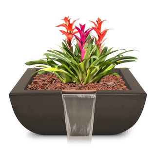 Avalon Square Planter & Water Spillway Bowl - Concrete (GFRC) - Modofire