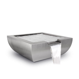 Avalon Square Water Spillway Bowl - Stainless Steel - modofire🔥