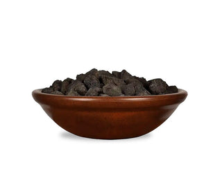 Banded Rim Round Fire Bowl - Formed Concrete (gfrc) - Modofire