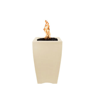 Baston Square Fire Bowl Pillar Vase - Concrete (GFRC) - Modofire