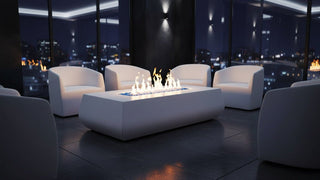 Belize Rectangle Fire Table - Concrete (GFRC) - Modofire