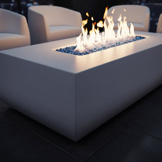 Belize Rectangle Fire Table - Concrete (GFRC) - Modofire