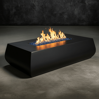 Belize Rectangle Fire Table - Concrete (GFRC) - Modofire