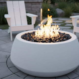 Belize Round Fire Bowl - Concrete (GFRC) - Modofire