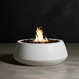 Belize Round Fire Bowl - Concrete (GFRC) - Modofire
