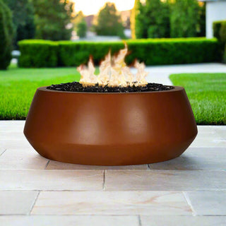 Belize Round Fire Bowl - Concrete (GFRC) - Modofire