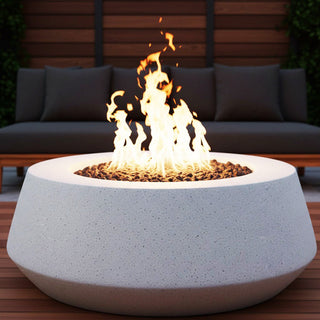 Belize Round Fire Table - Concrete (GFRC) - Modofire