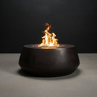 Belize Round Fire Table - Concrete (GFRC) - Modofire