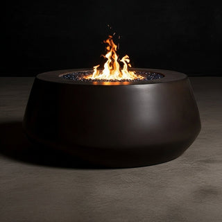 Belize Round Fire Table - Concrete (GFRC) - Modofire