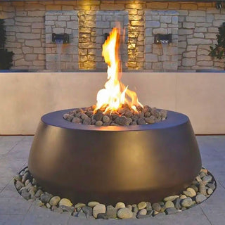 Belize Round Fire Table - Concrete (GFRC) - Modofire