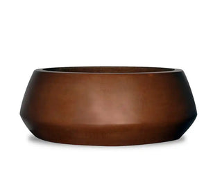 Belize Round Low Planter / Water Bowl - Concrete (GFRC) - Modofire