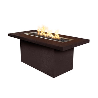 Bella Linear Rectangle Fire Table - Powder Coated Steel - Modofire