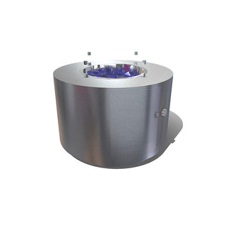 Beverly Round Fire Pit - Stainless Steel - Modofire