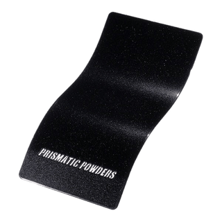 Black Metallic - Metallic Gloss Powder Coated Swatch - Modofire