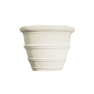 Bristol Round Planter / Water Vase - Round Bowl - Officially Licensed Frank Lloyd Wright - Dry Cast Sandstone -