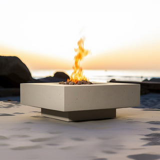 Cabo Square Fire Table - Concrete (GFRC) - Modofire