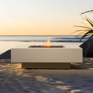 Cabo Square Fire Table - Concrete (GFRC) - Modofire