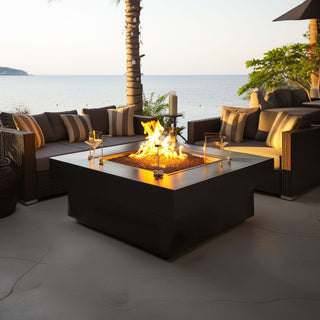 Cabo Square Fire Table - Powder Coated Steel - Modofire