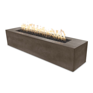 Carmen Rectangle Fire Pit Table - Concrete (GFRC) - Modofire