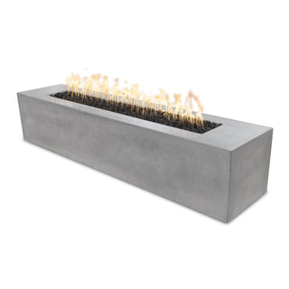 Carmen Rectangle Fire Pit Table - Concrete (GFRC) - Modofire