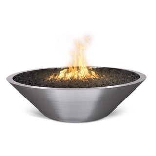 Cazo Narrow Ledge Round Cone Fire Pit - Stainless Steel - modofire🔥