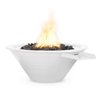 Cazo Round Cone Fire & Water Spillway Bowl - Powder Coated Steel - Modofire