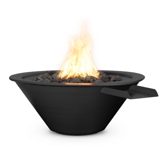 Cazo Round Cone Fire & Water Spillway Bowl - Powder Coated Steel - Modofire