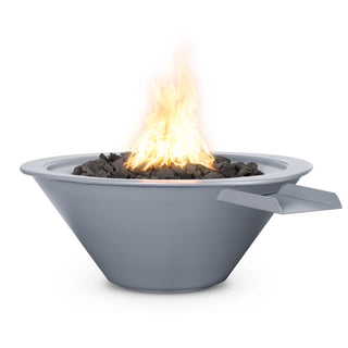 Cazo Round Cone Fire & Water Spillway Bowl - Powder Coated Steel - Modofire