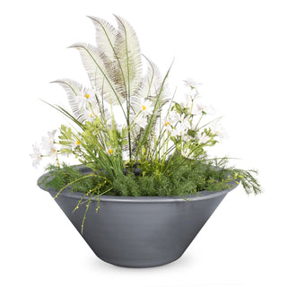 Cazo Round Cone Planter / Water Bowl - Powder Coated Steel - Modofire