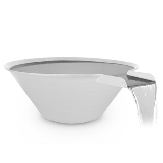 Cazo Round Cone Water Spillway Bowl - Powder Coated Steel - Modofire