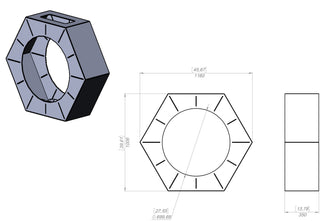 Chiminea Hexagon Fire Pit - Modofire