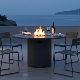 Circa Dining Fire Table - Aluminum - Modofire