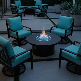 Circa Fire Coffee Table • Hidden Tank • LP - Modofire