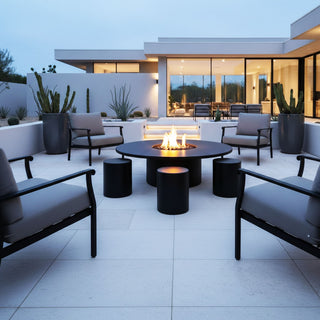 Circa Fire Pit Coffee Table - Modofire