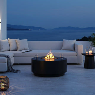 Circa Fire Pit with Toekick - Aluminum - Modofire