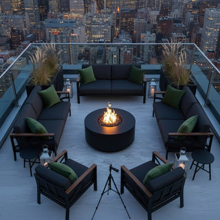 Circa Rise Fire Pit Table - Modofire
