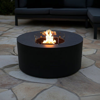 Circa Shift Fire Pit - Offset Opening - Aluminum - Modofire